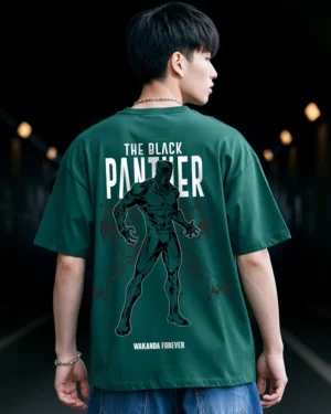 Black Printed Partner T-Shirt